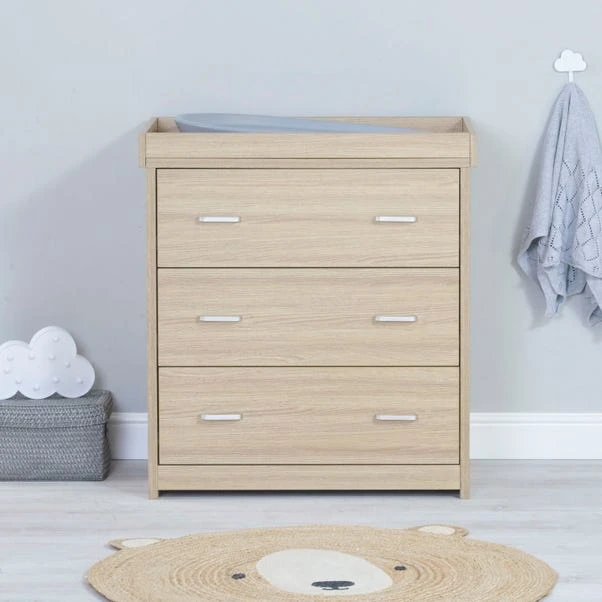Babymore Luno Veni 3 Drawer Chest & Changing Unit 5 Babymore Luno Veni 3 Drawer Chest & Changing Unit - Image 5