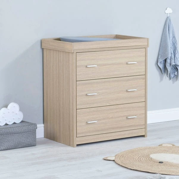 Babymore Luno Veni 3 Drawer Chest & Changing Unit 6 Babymore Luno Veni 3 Drawer Chest & Changing Unit - Image 6
