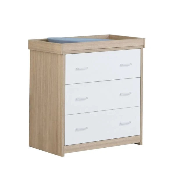 Babymore Luno Veni 3 Drawer Chest & Changing Unit 4 Babymore Luno Veni 3 Drawer Chest & Changing Unit - Image 4
