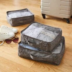 Set Of 3 Travel Storage Packing Cubes