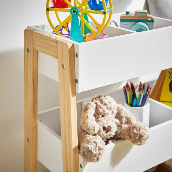 Kids Wooden Toy Storage Organiser 2 Kids Wooden Toy Storage Organiser - Image 2