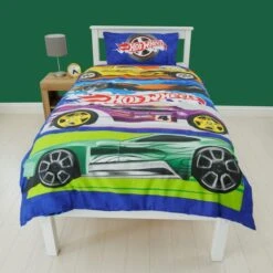 Hot Wheels Duvet Cover & Pillowcase Set, Single