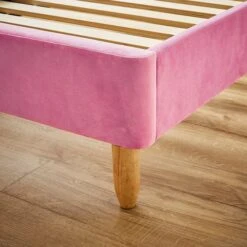 Kids Velvet Nyla Bed, Pink -IT Luggage Kids Sales Store 30873154 alt04