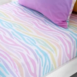 Set Of 2 Rainbow Ombre Fitted Sheet -IT Luggage Kids Sales Store 30876489