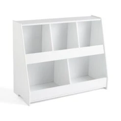 Kids Kai Large Toy Storage Shelves, White -IT Luggage Kids Sales Store 30877200 alt02