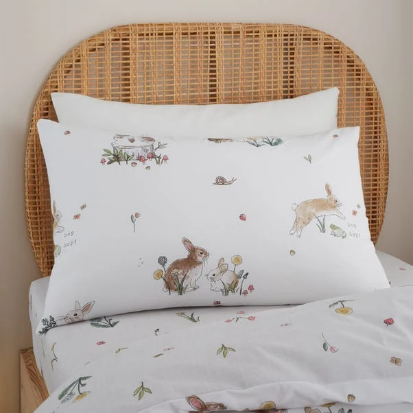 Bianca Bunny Rabbit Friends Cotton Duvet Cover & Pillowcase Set 7 Bianca Bunny Rabbit Friends Cotton Duvet Cover & Pillowcase Set - Image 7