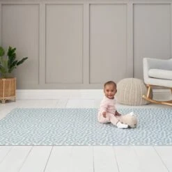 Tutti Bambini Luxury Padded XL Reversible Cathedral And Dash Playmat 200 X 140cm