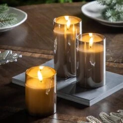 Set Of 3 LED Candle Votive -IT Luggage Kids Sales Store 30884818