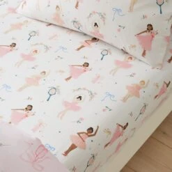 Ballet Dancer Set Of 2 Fitted Sheets