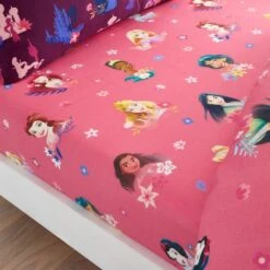 Disney Princess Set Of 2 Fitted Sheets 6 Disney Princess Set Of 2 Fitted Sheets -IT Luggage Kids Sales Store 30898191