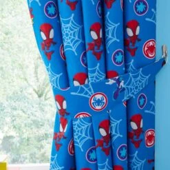 Marvel Spidey And His Amazing Friends Blackout Eyelet Curtains -IT Luggage Kids Sales Store 30898215 alt03