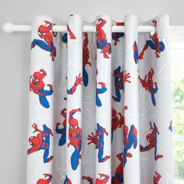Marvel Spiderman Blackout Eyelet Curtains 3 Marvel Spiderman Blackout Eyelet Curtains - Image 3
