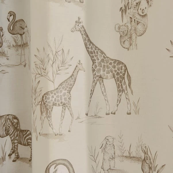 Sketched Animal Eyelet Curtains 8 Sketched Animal Eyelet Curtains - Image 8
