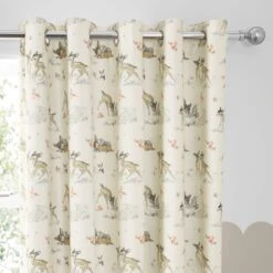 Disney Bambi Blackout Eyelet Curtains