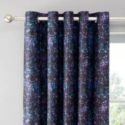 Paint Splatter Blackout Eyelet Curtains -IT Luggage Kids Sales Store 30898283 alt02