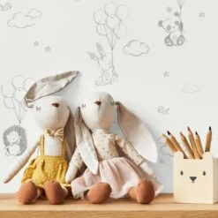 Animals & Balloons Wallpaper -IT Luggage Kids Sales Store 30901417 alt03