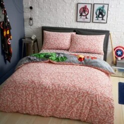 Marvel Avengers Quilt Cover Set 17 Marvel Avengers Quilt Cover Set -IT Luggage Kids Sales Store 30912347 alt02