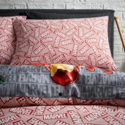 Marvel Avengers Quilt Cover Set 18 Marvel Avengers Quilt Cover Set -IT Luggage Kids Sales Store 30912347 alt03