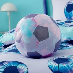 Catherine Lansfield Tie Dye Football Cushion