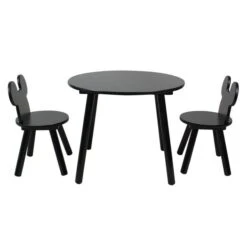 Disney Mickey Mouse Black Table And Chair Set -IT Luggage Kids Sales Store 30914529 alt02
