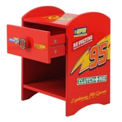 Disney Pixar Lightning McQueen Bedside Table -IT Luggage Kids Sales Store 30914530 alt04