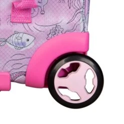 IT Luggage Curiosity Soft Shell Kiddies Mermaid Print Pink Suitcase -IT Luggage Kids Sales Store 30915480 alt04
