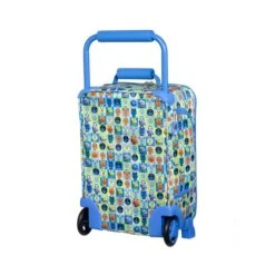 IT Luggage Curiosity Soft Shell Kiddies Minimals Blue Suitcase 8 IT Luggage Curiosity Soft Shell Kiddies Minimals Blue Suitcase -IT Luggage Kids Sales Store 30915481 alt02