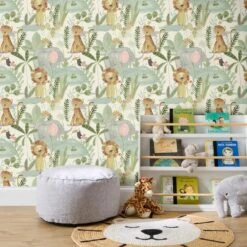 Jungle Friends Wallpaper -IT Luggage Kids Sales Store 30922286