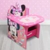 Disney Minnie Mouse Chair And Desk With Storage Bin