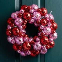 Disco Ball Light Up Wreath -IT Luggage Kids Sales Store 30927751 alt01