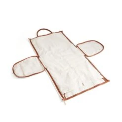 Cream & Tan Faux Leather Fold Out Holdall Bag -IT Luggage Kids Sales Store 30928118 alt02