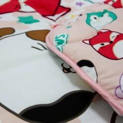 Squishmallows Logo 10.5 Tog Single Coverless Duvet And Pillowcase Set -IT Luggage Kids Sales Store 30931115 alt04
