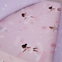 Catherine Lansfield Dancing Fairies Fitted Sheet -IT Luggage Kids Sales Store 30931763 alt01