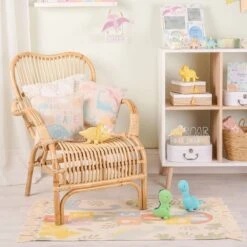 Petit Cheri Dinosaur Hopscotch Rug