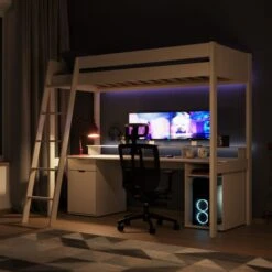 Flair Tera Gaming High Sleeper Bed Frame -IT Luggage Kids Sales Store 30937449 alt01