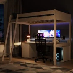 Flair Tera Gaming High Sleeper Bed Frame -IT Luggage Kids Sales Store 30937450 alt01