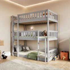 Flair Bea Triple High Bunk Bed Frame