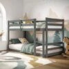 Flair Shasha Low Bunk Bed Frame