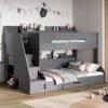 Flair Slick Staircase Triple Bunk Bed