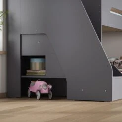 Flair Slick Staircase Triple Bunk Bed -IT Luggage Kids Sales Store 30937488 alt04