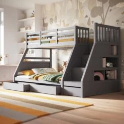 Flair Lunar Triple Bunk Bed -IT Luggage Kids Sales Store 30937489