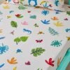 Bright Animals Thread Count Cotton Fitted Sheet