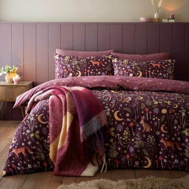 Catherine Lansfield Enchanted Twilight Duvet Cover And Pillowcase Set 17 Catherine Lansfield Enchanted Twilight Duvet Cover And Pillowcase Set - Image 17