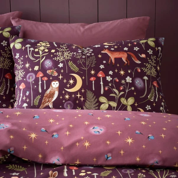 Catherine Lansfield Enchanted Twilight Duvet Cover And Pillowcase Set 12 Catherine Lansfield Enchanted Twilight Duvet Cover And Pillowcase Set - Image 12