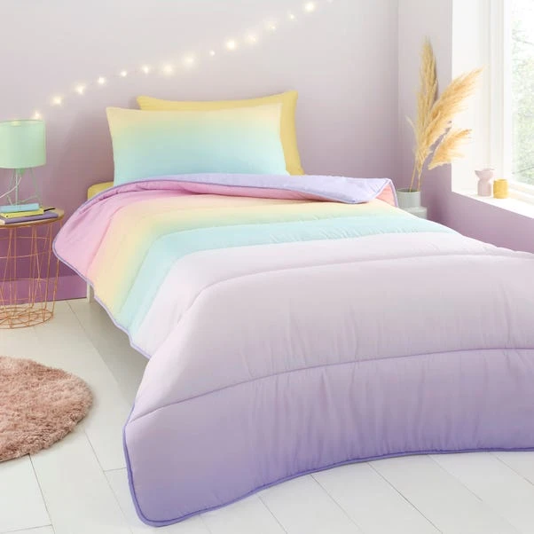 Ombre Pastel 7.5 Tog Single Coverless Duvet And Pillowcase Set 1 Ombre Pastel 7.5 Tog Single Coverless Duvet And Pillowcase Set