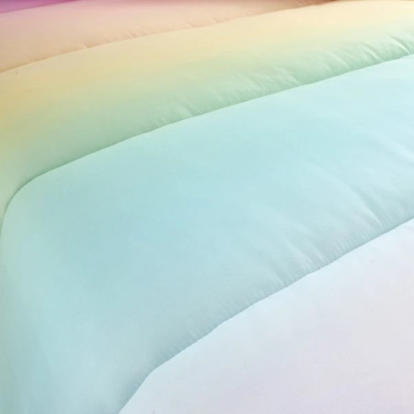 Ombre Pastel 7.5 Tog Single Coverless Duvet And Pillowcase Set 4 Ombre Pastel 7.5 Tog Single Coverless Duvet And Pillowcase Set - Image 4