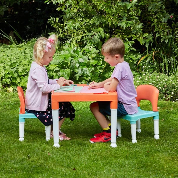 Liberty House Kids Plastic Table And Two Chairs Set 2 Liberty House Kids Plastic Table And Two Chairs Set - Image 2