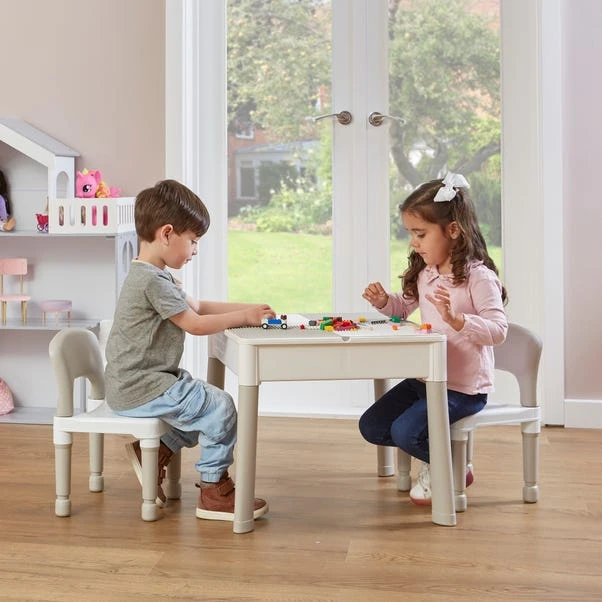 Liberty House Kids 5 In 1 Activity Table And Two Chairs Set 1 Liberty House Kids 5 In 1 Activity Table And Two Chairs Set