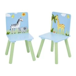 Liberty House Kids Safari Table And Two Chair Set -IT Luggage Kids Sales Store 30960899 alt03
