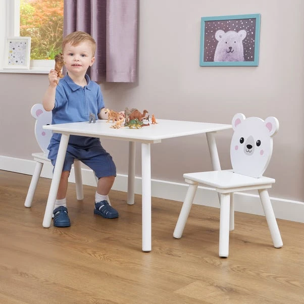 Liberty House Kids Bear Table And Two Chair Set 1 Liberty House Kids Bear Table And Two Chair Set